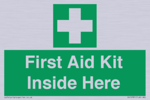 First Aid Kit Inside Here